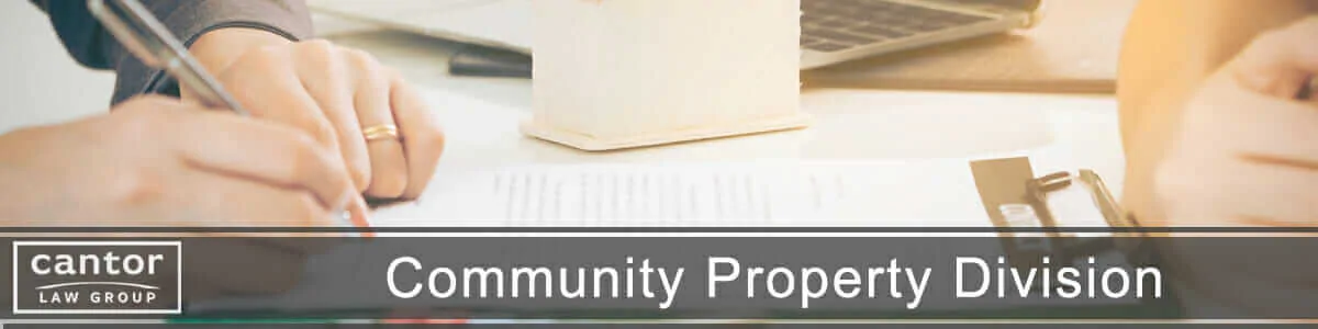 Community Property in a Divorce in Arizona with the help of property division lawyers